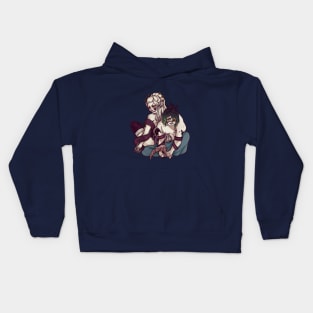 Kny-Daki and Gyutaro Kids Hoodie